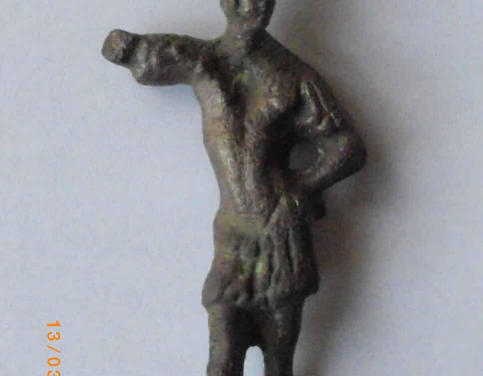 statue en bronze (ou fonte)