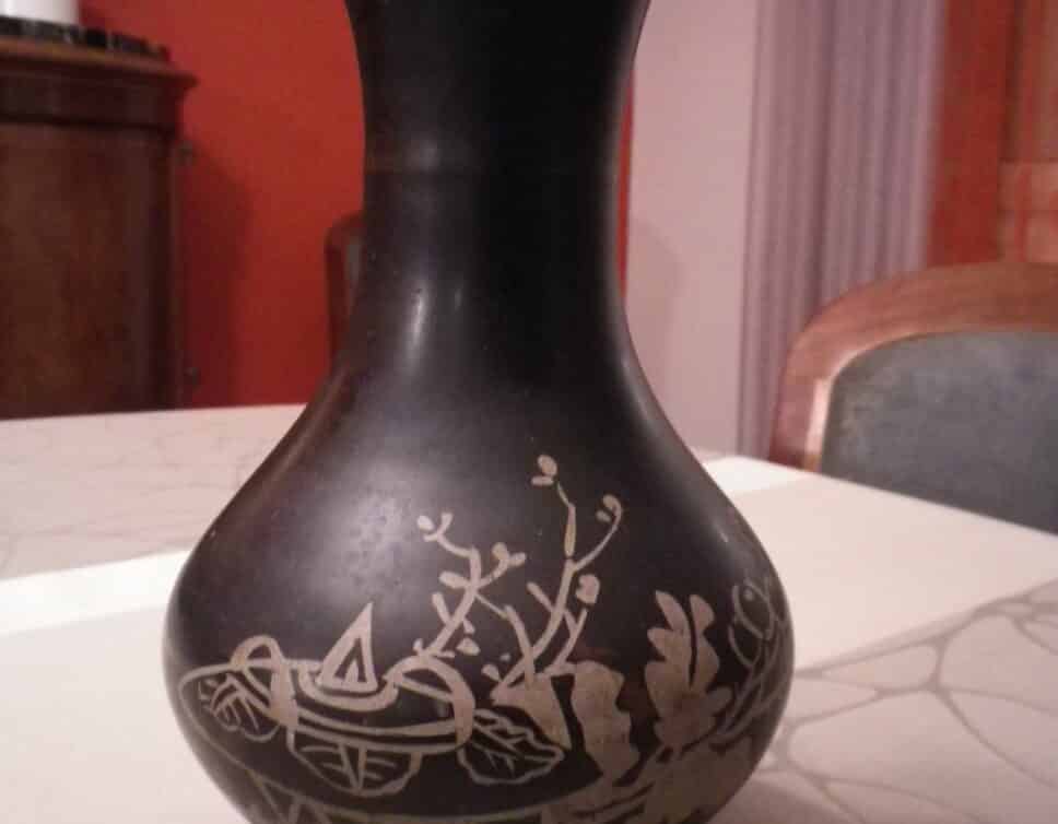 Vase chinois en grès