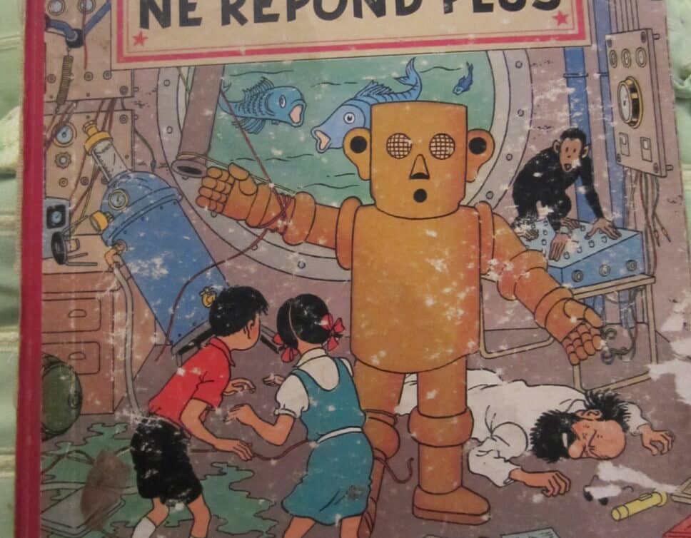 le manitoba ne répond plus BD d’Hergé éd. 1952