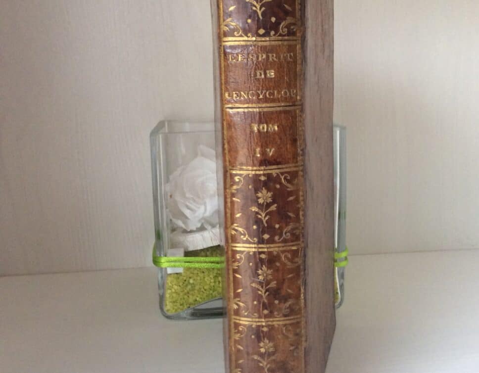 Estimation Livre, manuscrit: Édition Briasson Le Breton 1768 l esprit de l encyclopedie