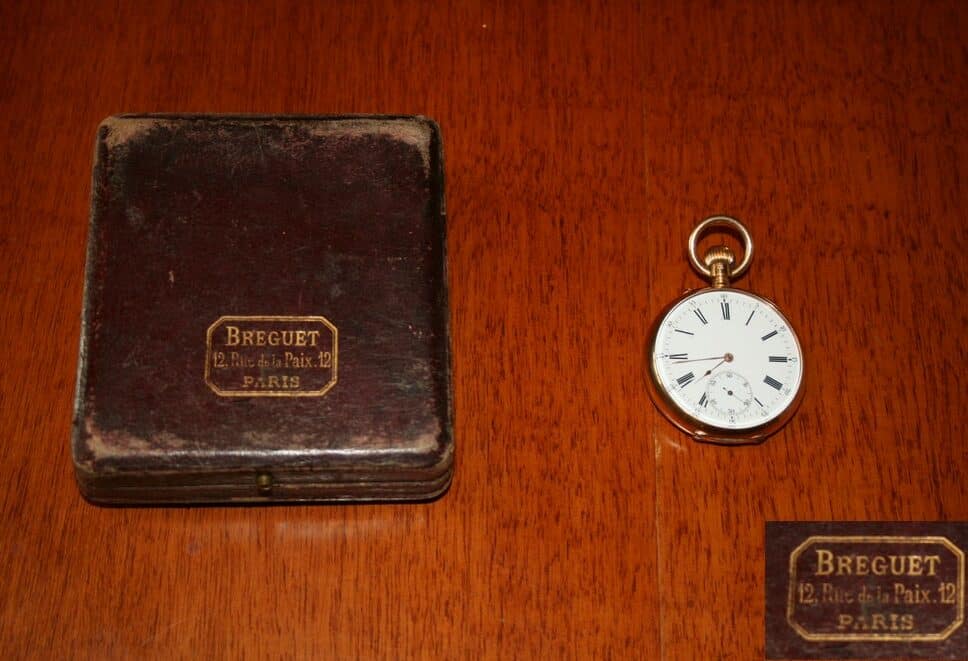 montre à gousset breguet de 1888