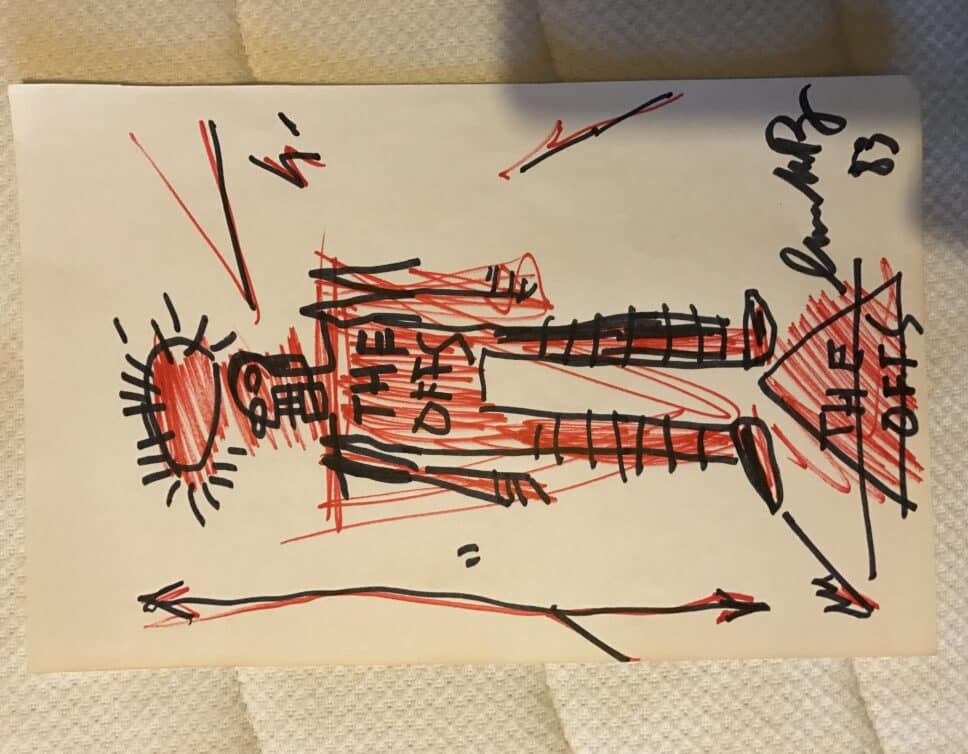 Basquiat dessin