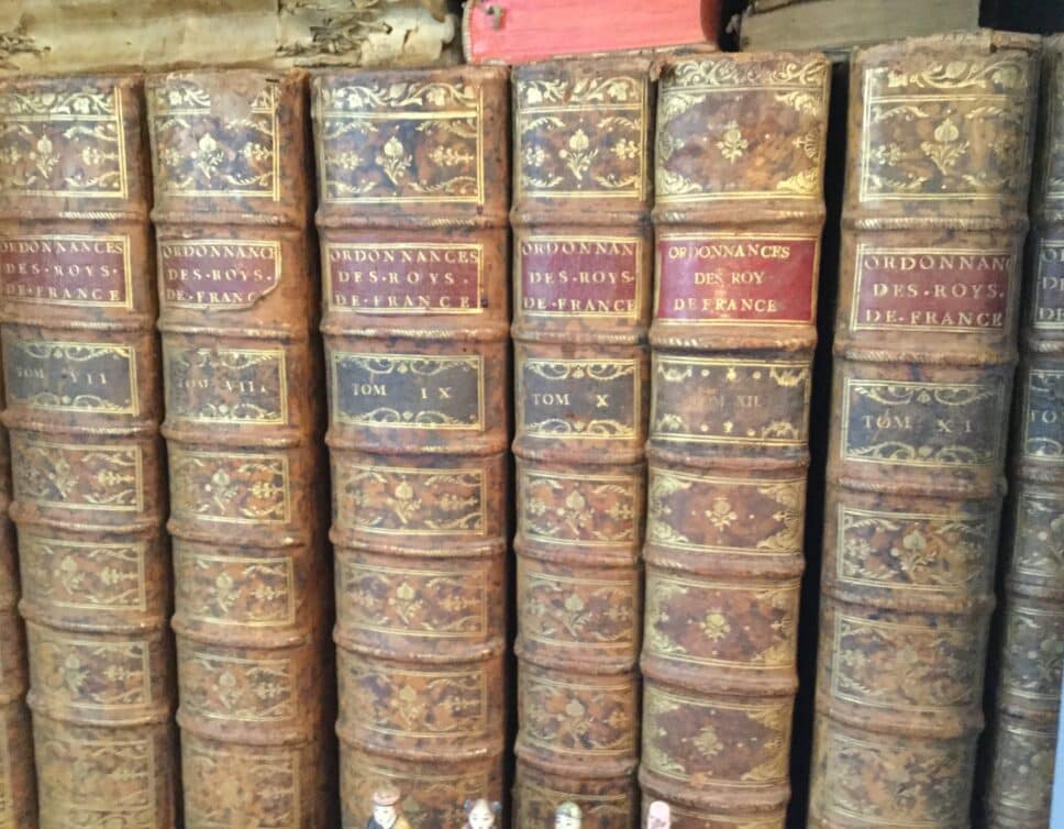 Estimation Livre, manuscrit: ordonnances des Roys de France in folio 13 volumes