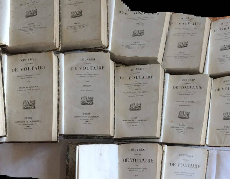 Estimation Livre, manuscrit: uvre de Voltaire