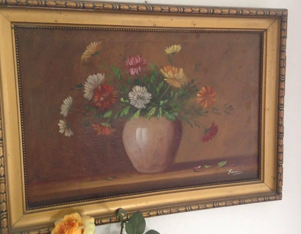 Tableau Auguste Renoir vase