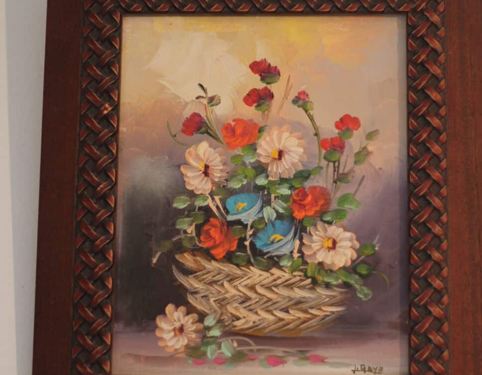Peinture Tableau, Pastel: bouquet de fleur