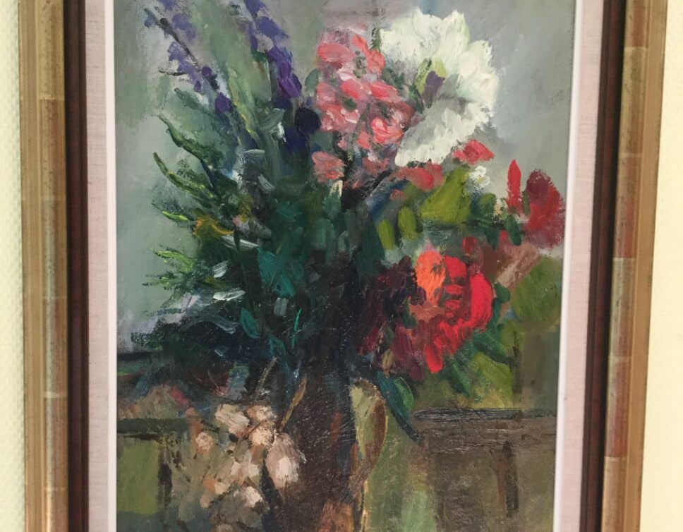 Peinture Tableau, Pastel: Bouquet de fleurs
