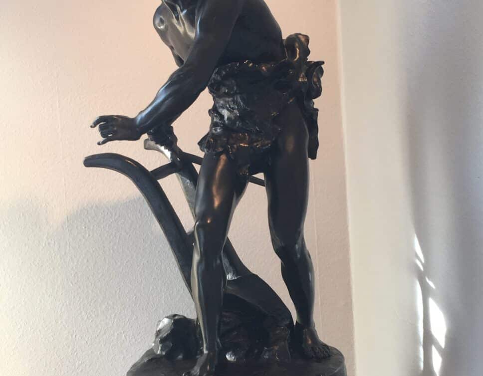 Statue en bronze