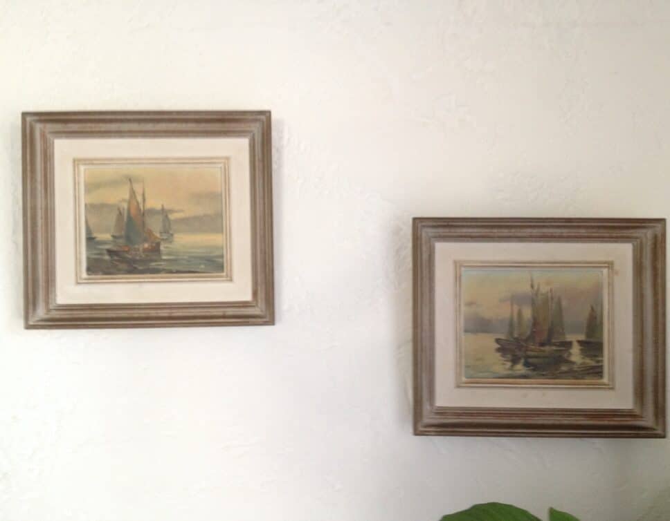 Peinture Tableau, Pastel: 2 tableaux Marine de Nolud