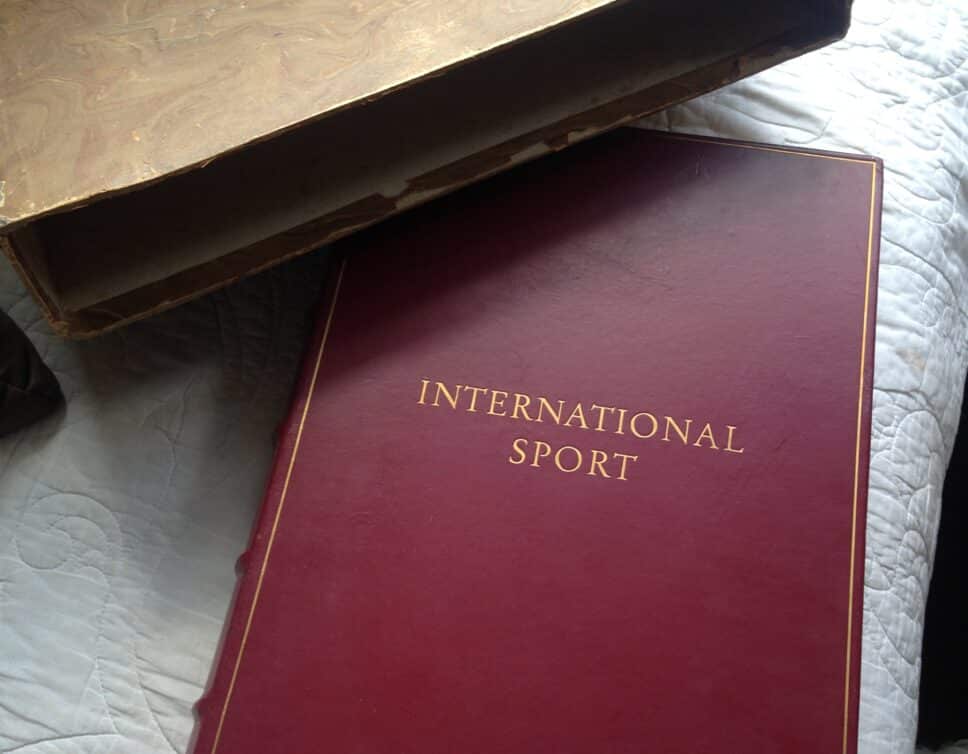 Estimation Livre, manuscrit: International sport