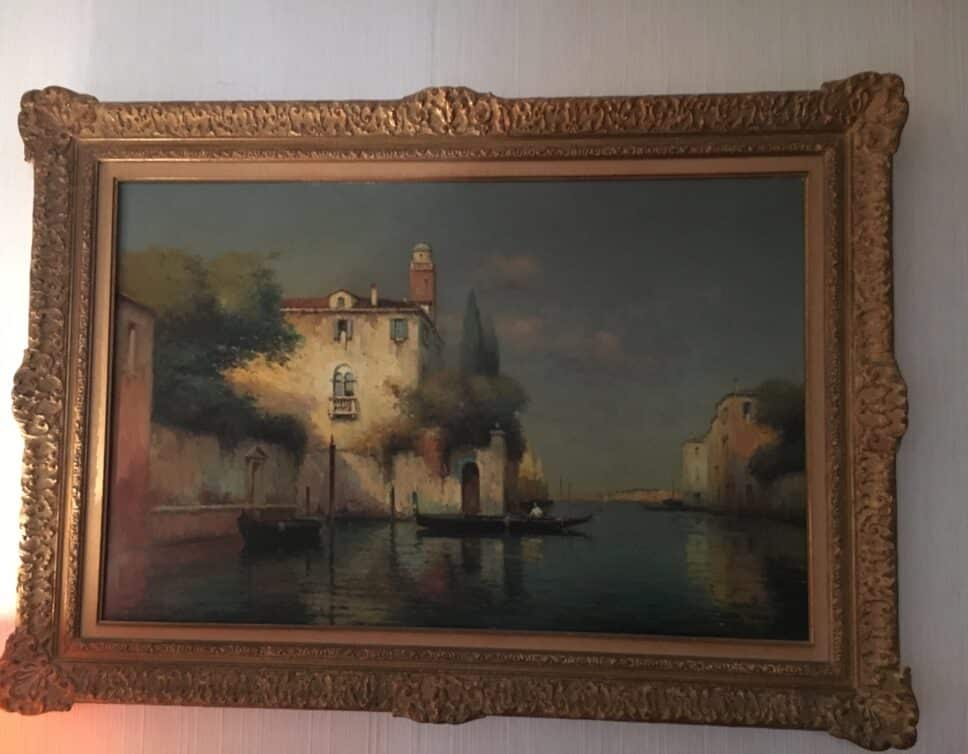 Peinture Tableau, Pastel: Canal de Venise