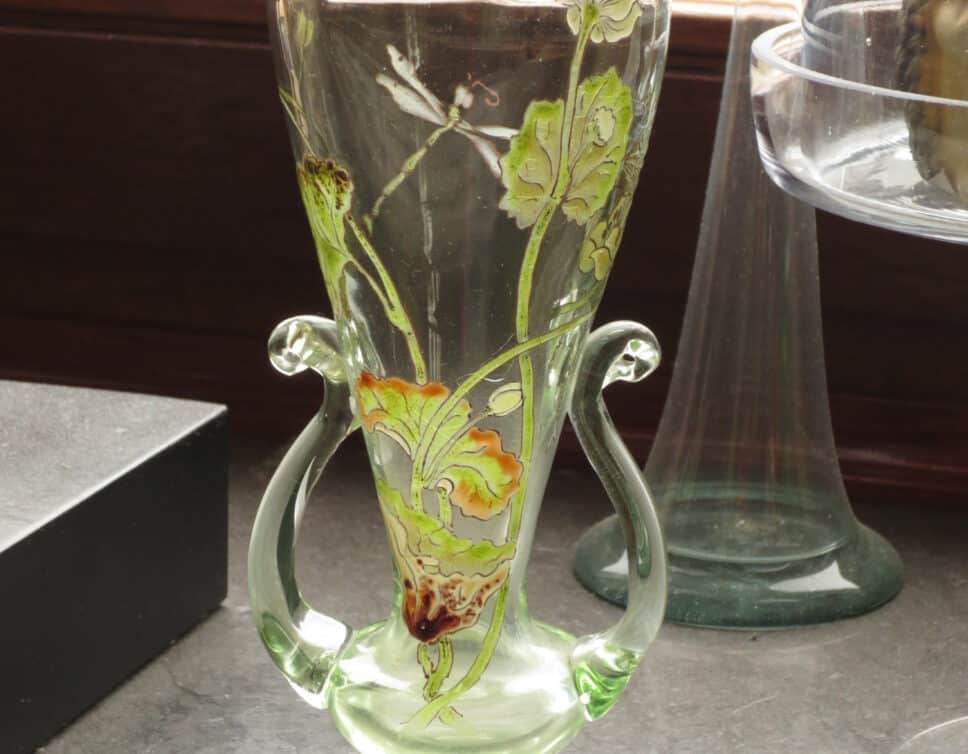 Vase Gallé avec anses ( rare ? )