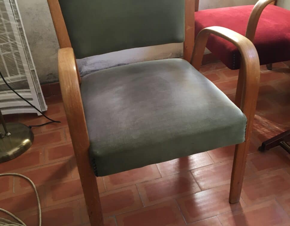 Estimation Mobilier XXeme: fauteuils Bow Wood Steiner