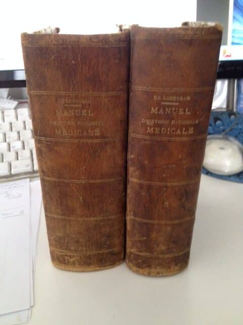 Estimation Livre, manuscrit: 2 tom manuel d’histoire naturelle de De LANESSAN