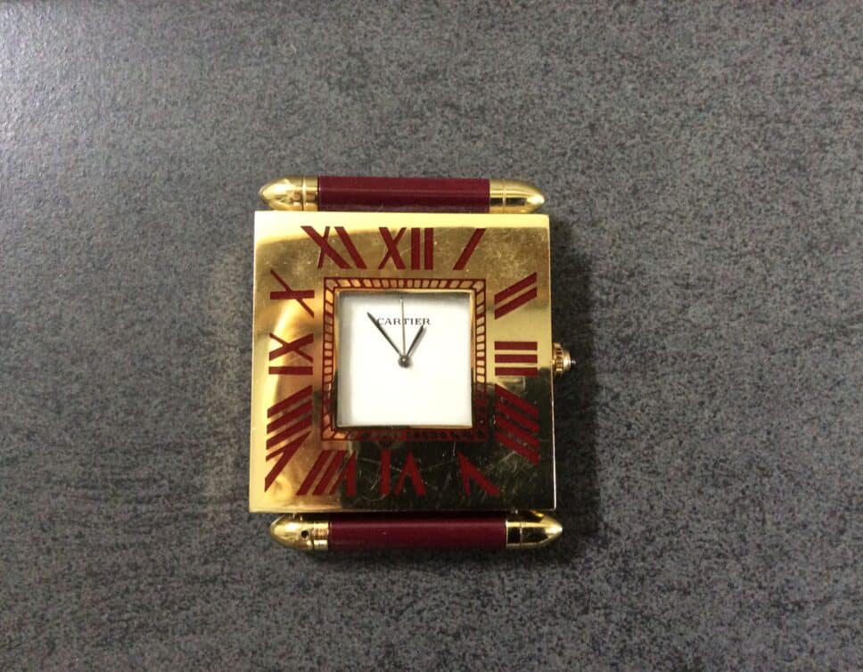 Estimation Montre, horloge: horloge de bureau Cartier