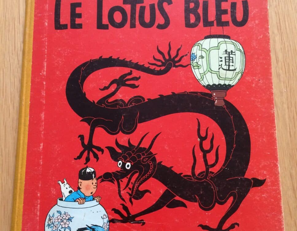 BD Tintin le lotus bleu