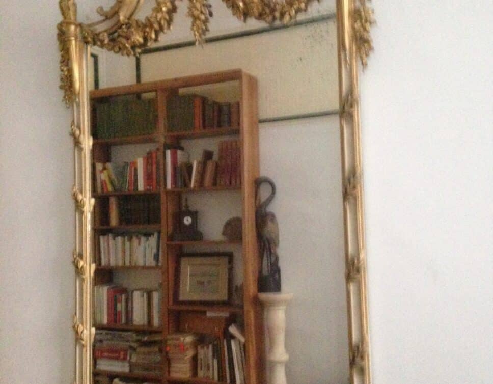 miroir louis XVI en bois