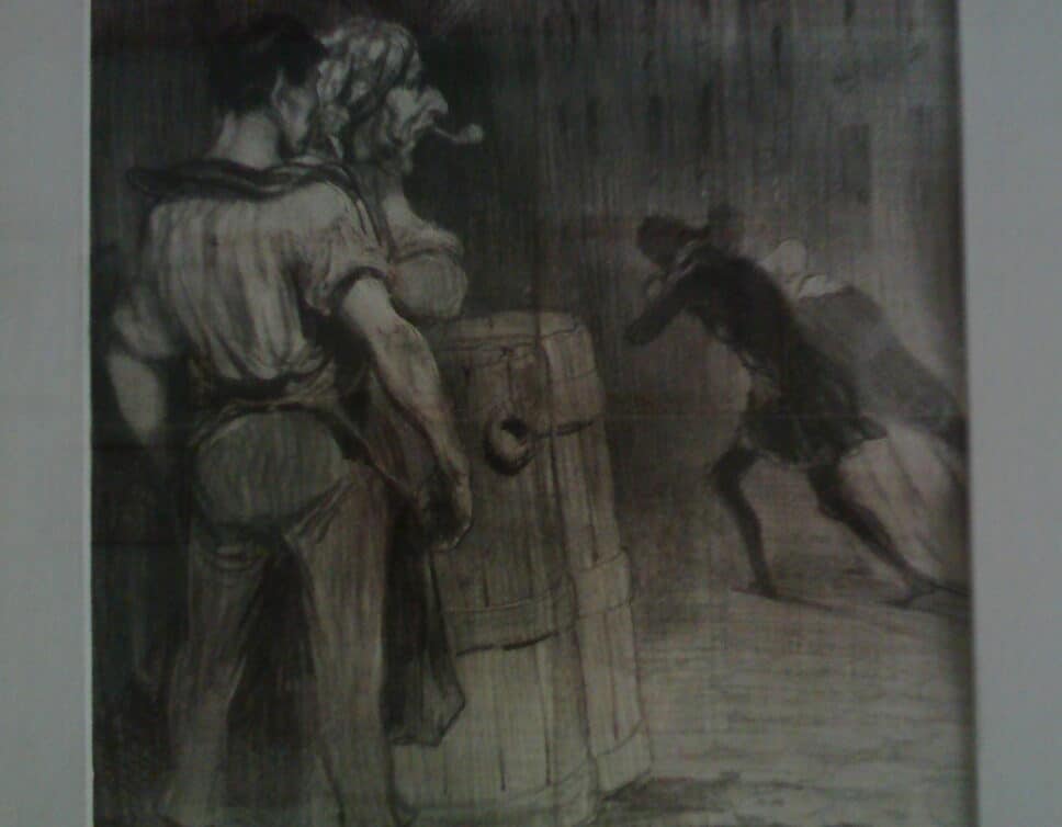 Peinture Tableau, Pastel: Daumier sur Pantheon
