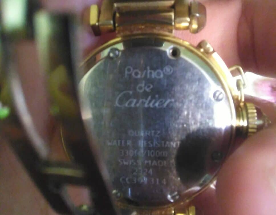 Estimation Montre, horloge: Une montre Cartier