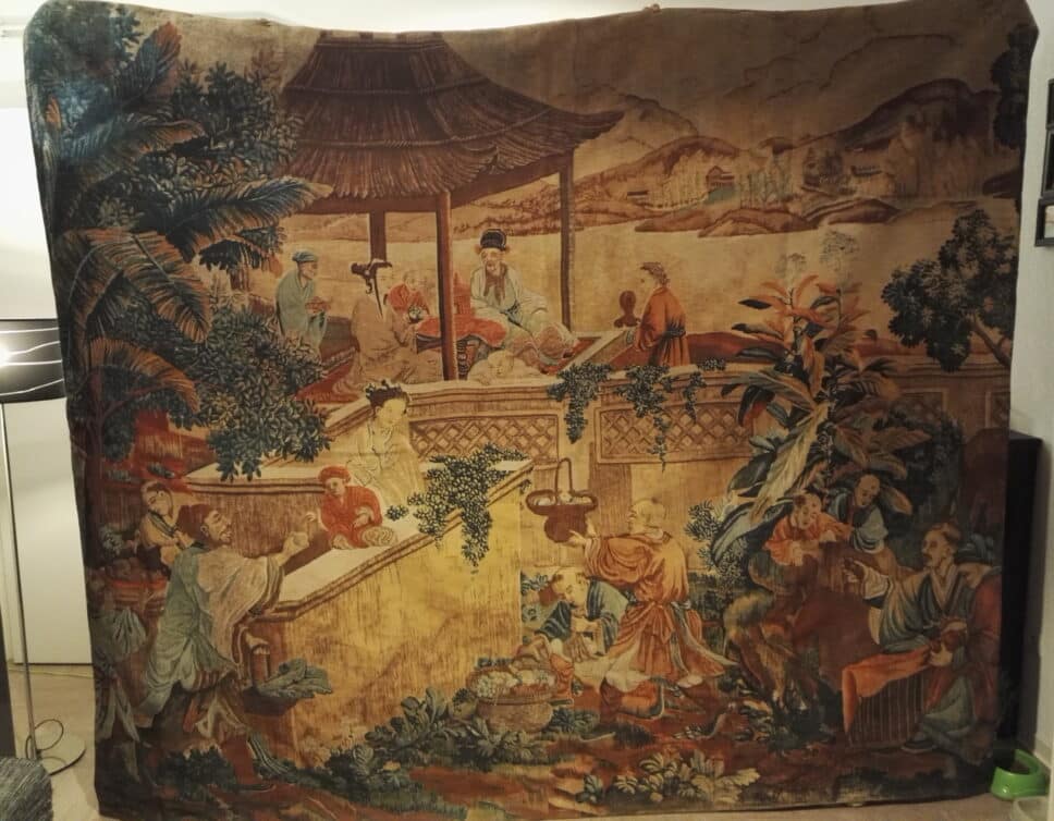 tapisserie 18eme siècle ASIE