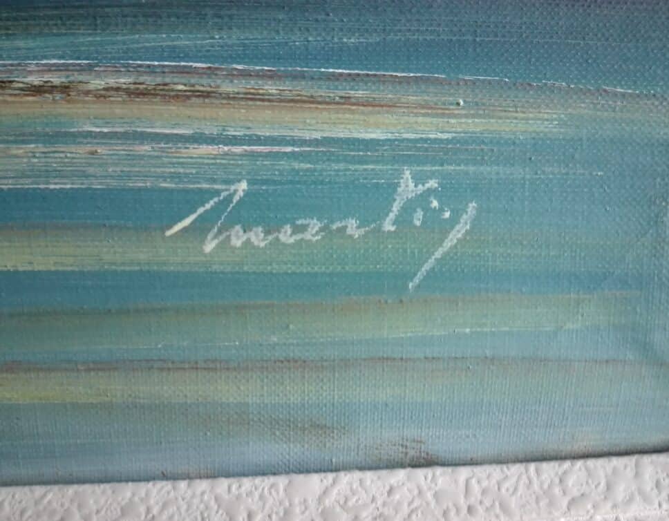 Peinture Tableau, Pastel: Tableau signé Marty, Martiy?