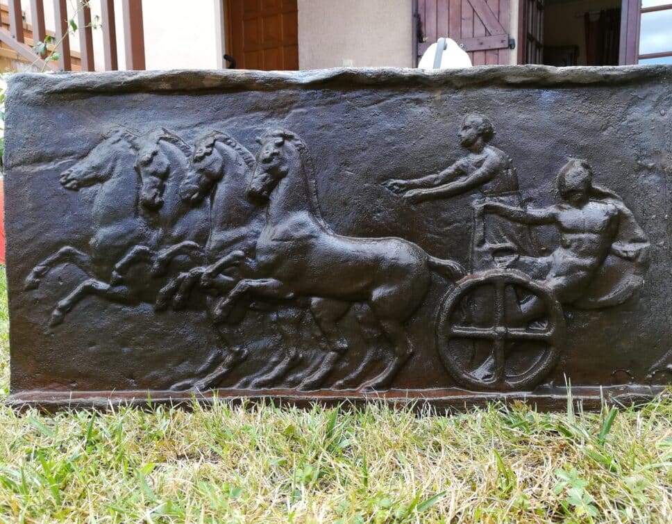 Bas relief de Saint Romain au Mont d’Or
