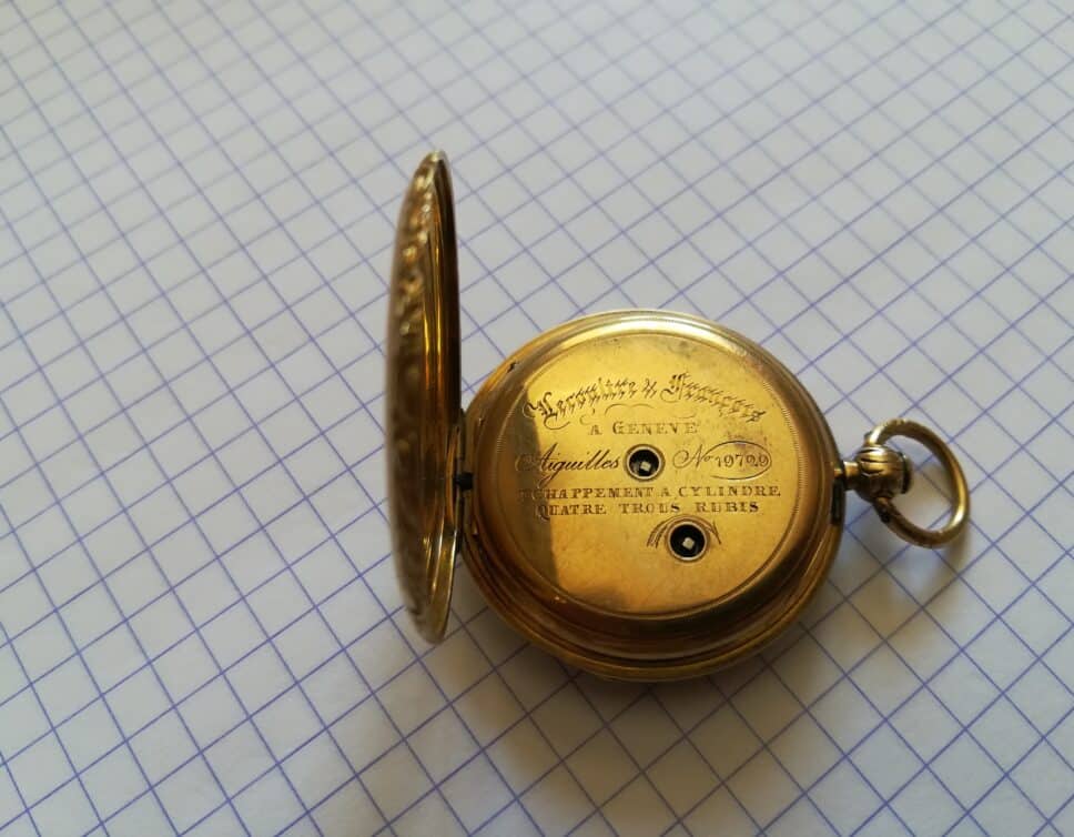 Estimation Montre, horloge: montre à gousset Lecoultre & François en or