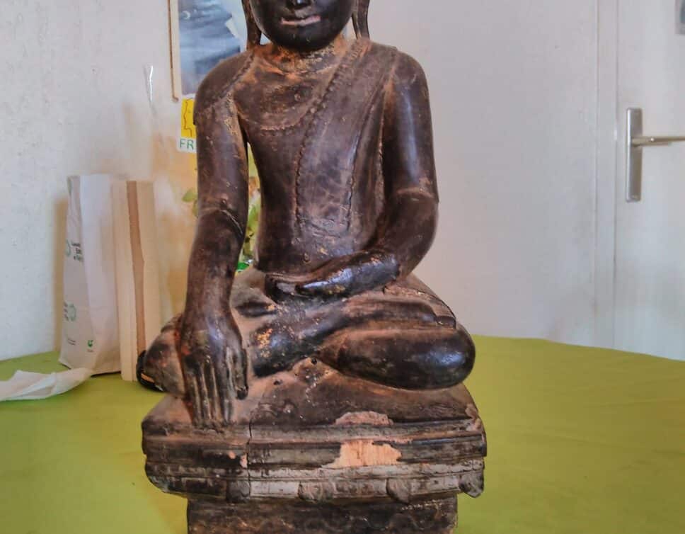 Véritable Bouddha de Birmanie .