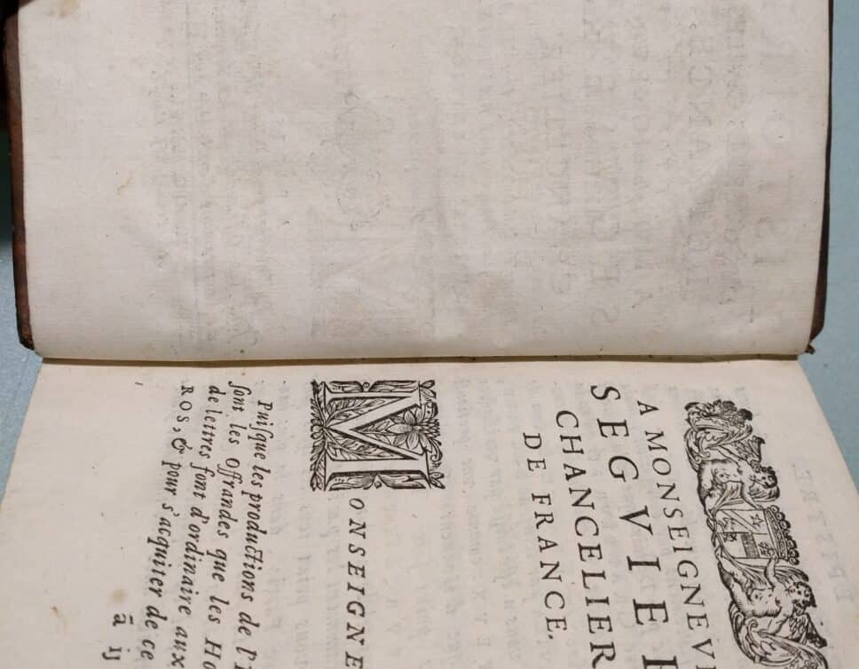 Estimation Livre, manuscrit: Livre 1662