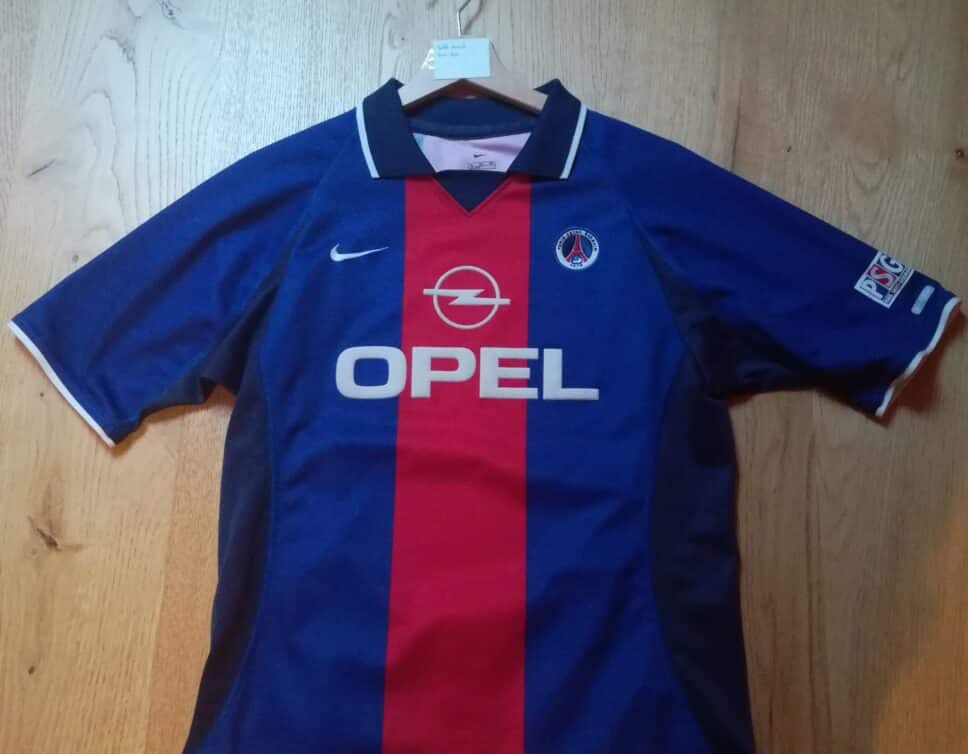 maillot psg saison 2000-2001