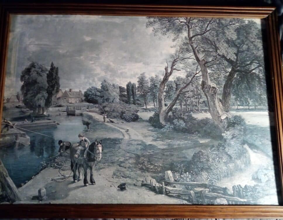 Peinture Tableau, Pastel: Constable 1817