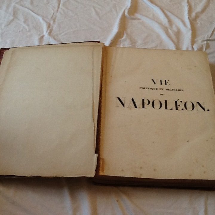 Estimation Livre, manuscrit: LIVRE NAPOLEON