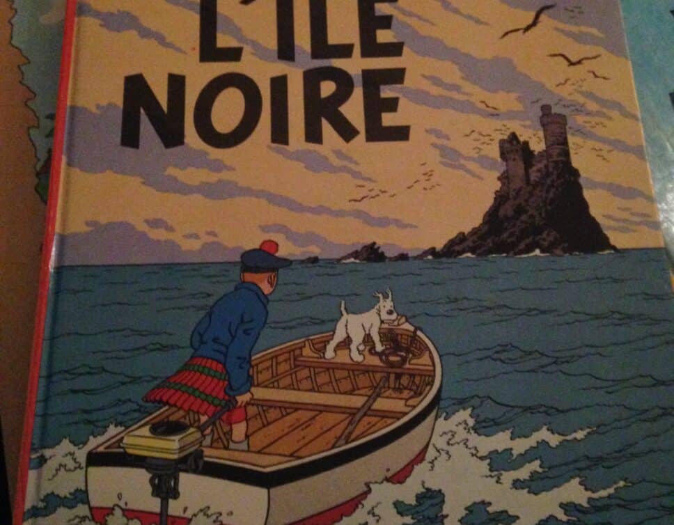L’ile Noire Tintin