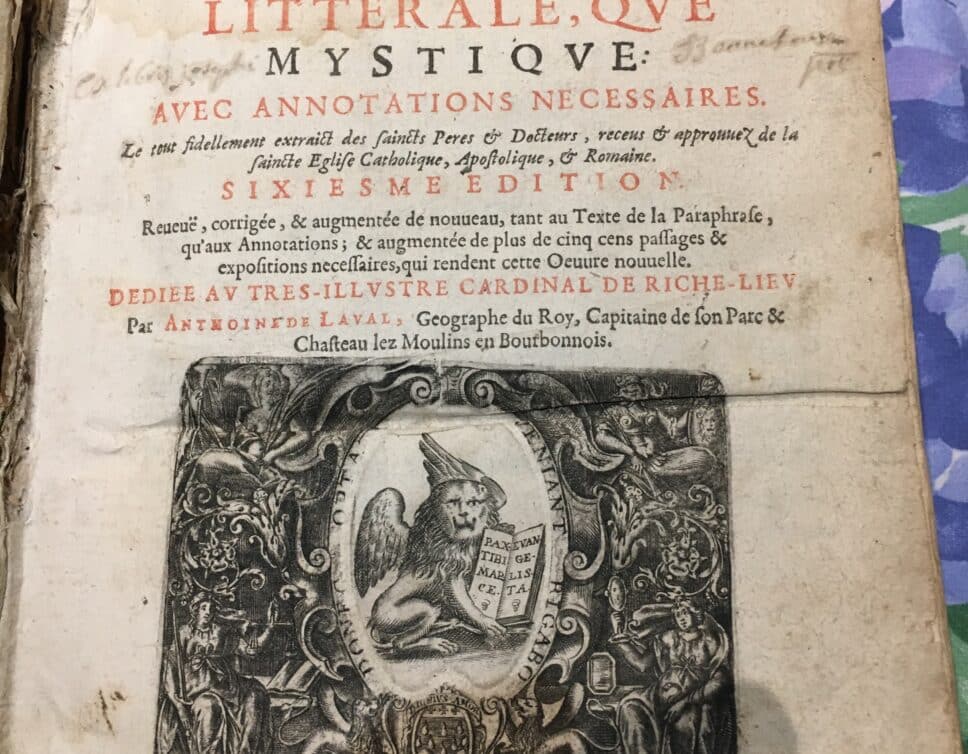 Estimation Livre, manuscrit: psaumes 1641