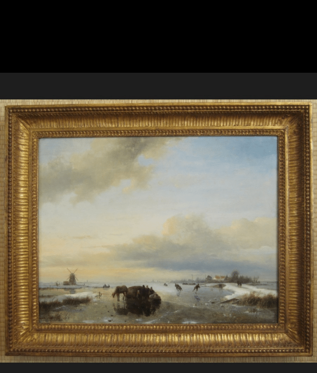 Peinture Tableau, Pastel: Toile hollandaise