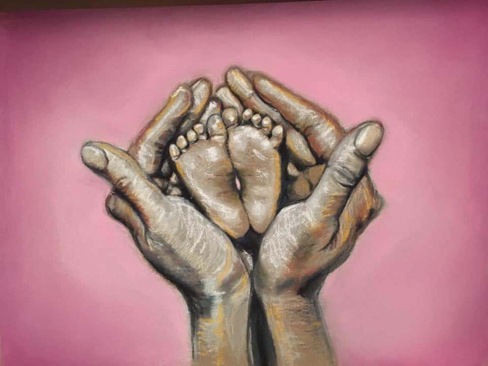 Des pieds et des mains
