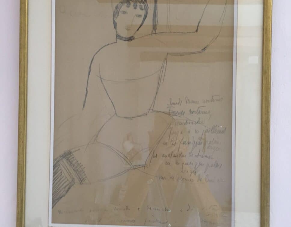Lithographie de Modigliani
