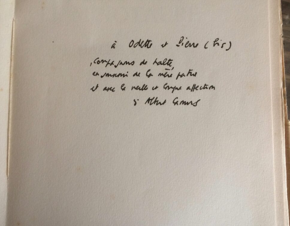 Estimation Livre, manuscrit: Livre le minotaure Albert Camus dédicacé