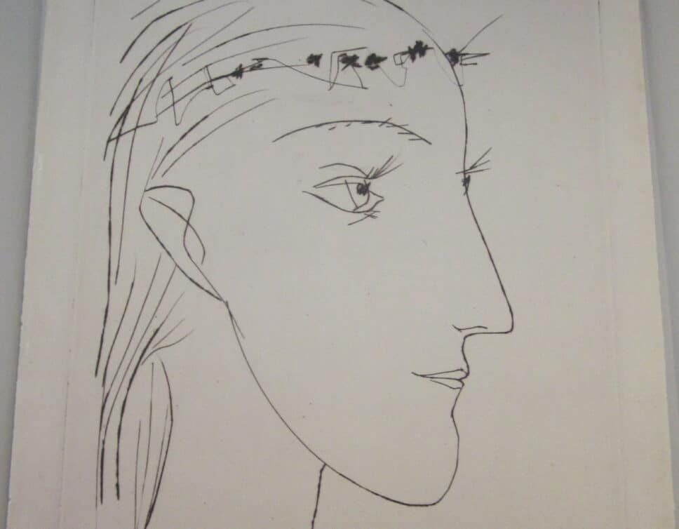 Estimation gravure au burin Picasso 1953