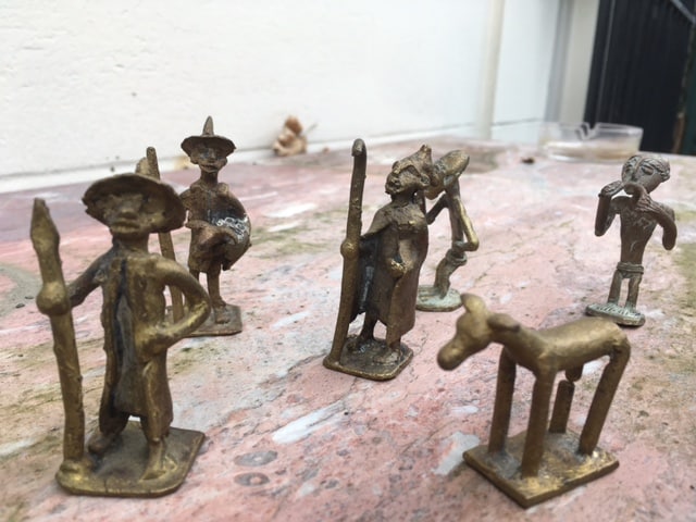 statuettes en bronze