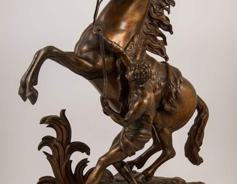 Cheval de Marly en bronze