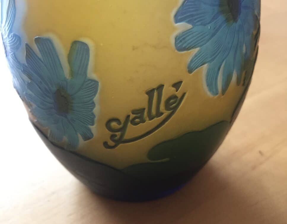 Vase gallé