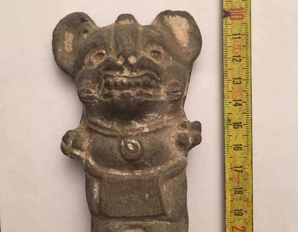 Figure zapotec dieux camazotz epoque pre colombienne