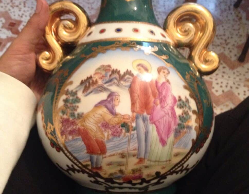 Une vase Porcelaine de Limoges