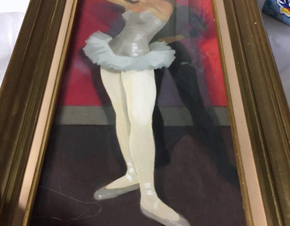 Peinture Tableau, Pastel: tableaux danseuses Seradour