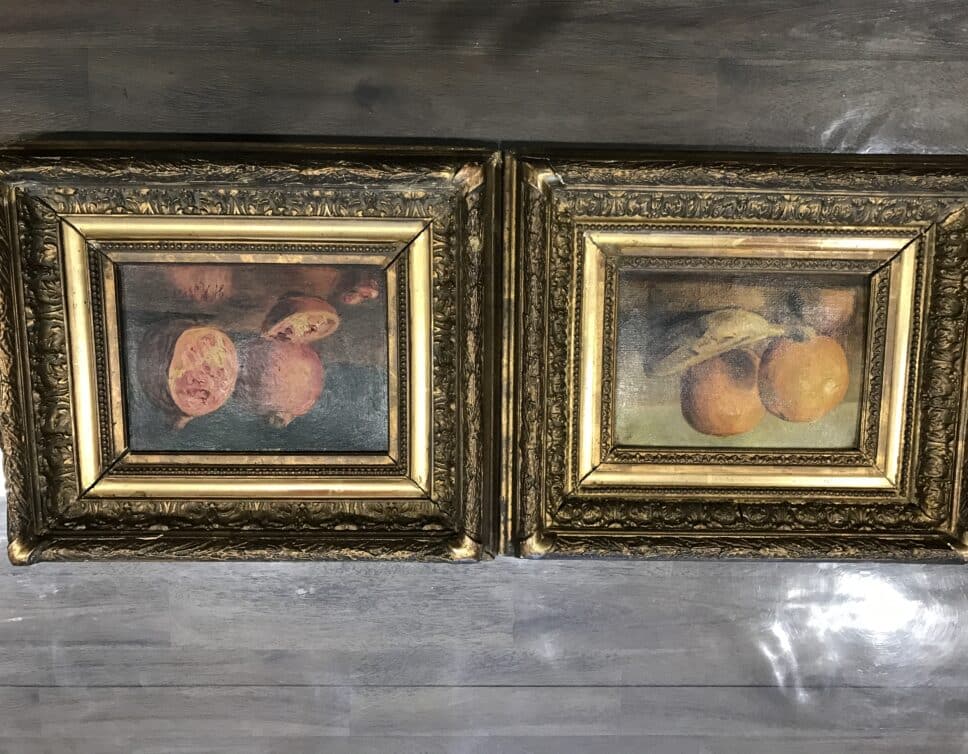 Peinture Tableau, Pastel: 2 tableaux signés H ROBLOT LHOTE