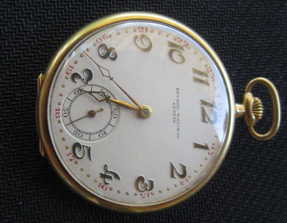 Estimation Montre, horloge: montre à gousset or