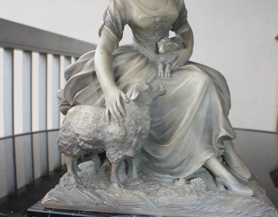 Sculpture Auguste Carli