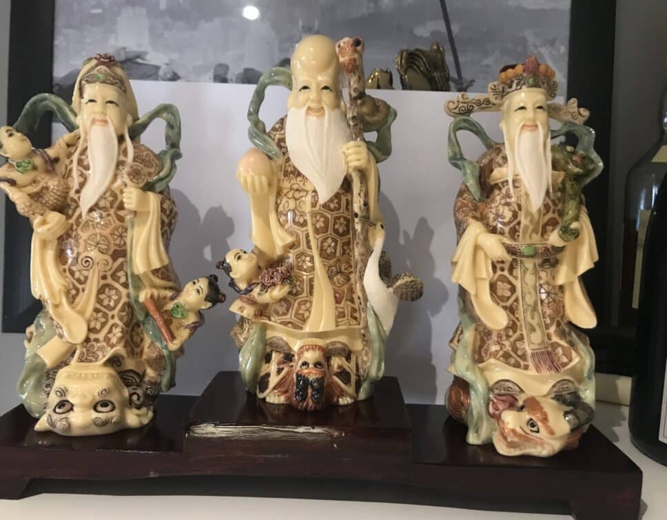 3 Statuettes chinoises