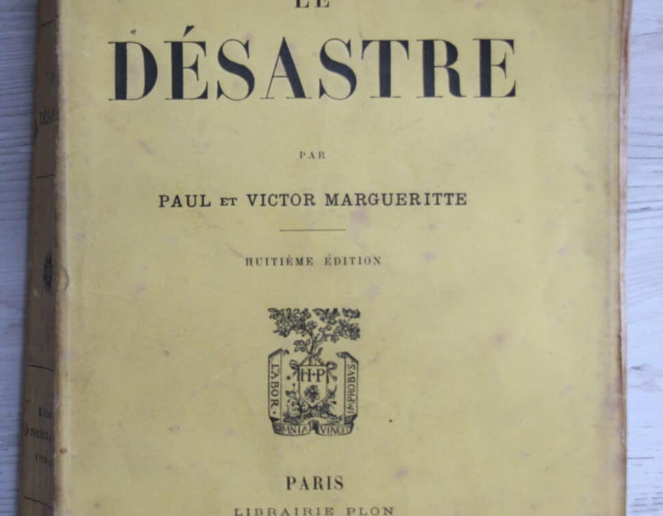 Estimation Livre, manuscrit: Livre Le Désastre de Paul et Victor Margueritte, huitième édition de 1897